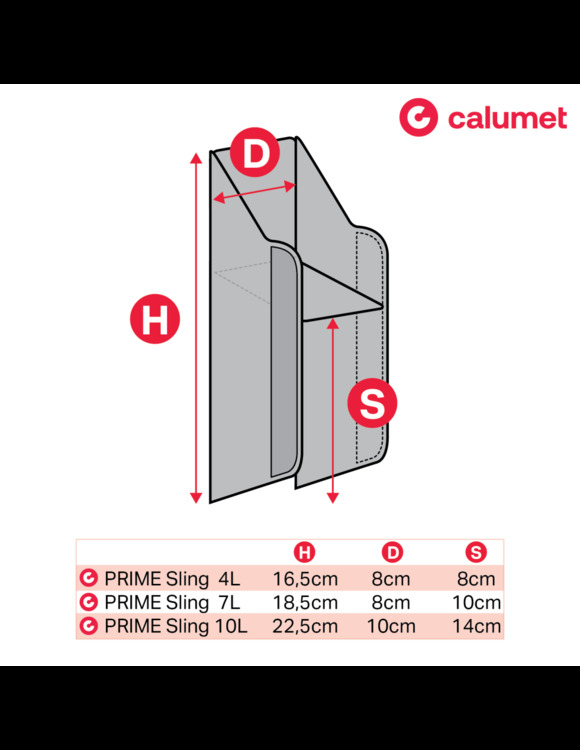 Torba Calumet PRIME Sling 10L Russet