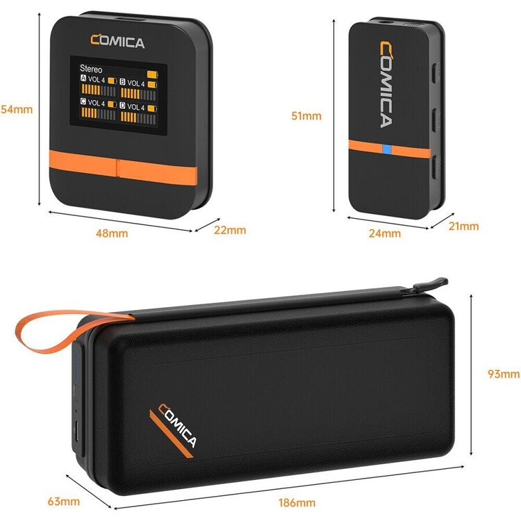 Bezprzewodowy System Mikrofonowy Comica Vimo Q