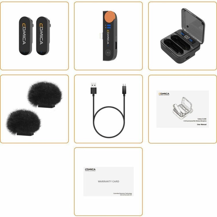 Bezprzewodowy System Mikrofonowy Comica Vimo S-MI