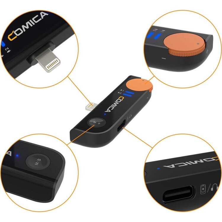 Bezprzewodowy System Mikrofonowy Comica Vimo S-MI