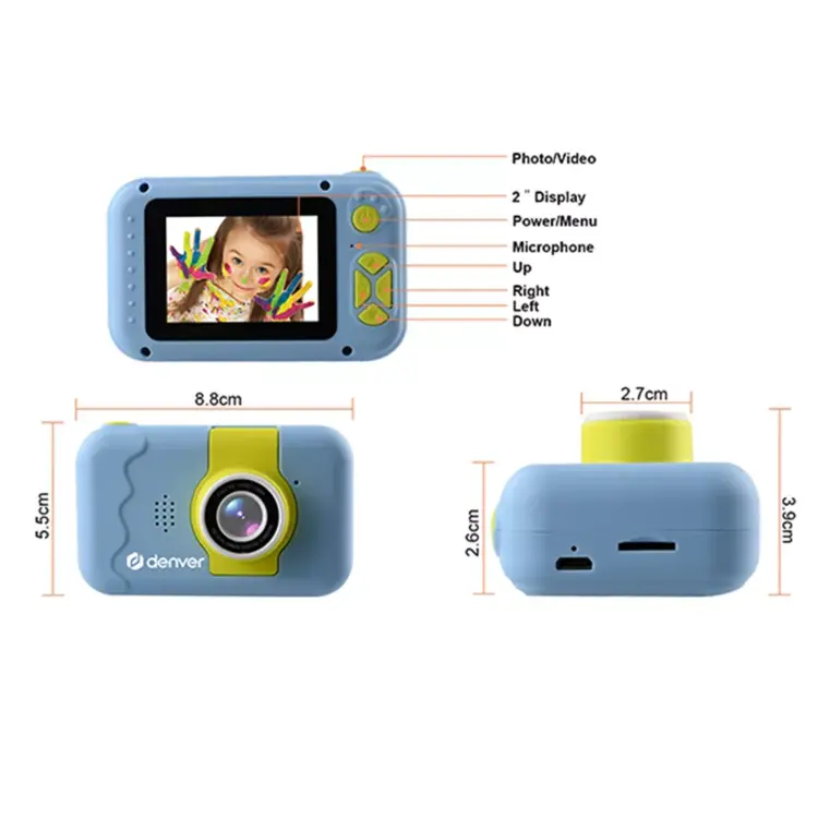 Aparat dla dziecka DENVER KCA-1351 (niebieski)