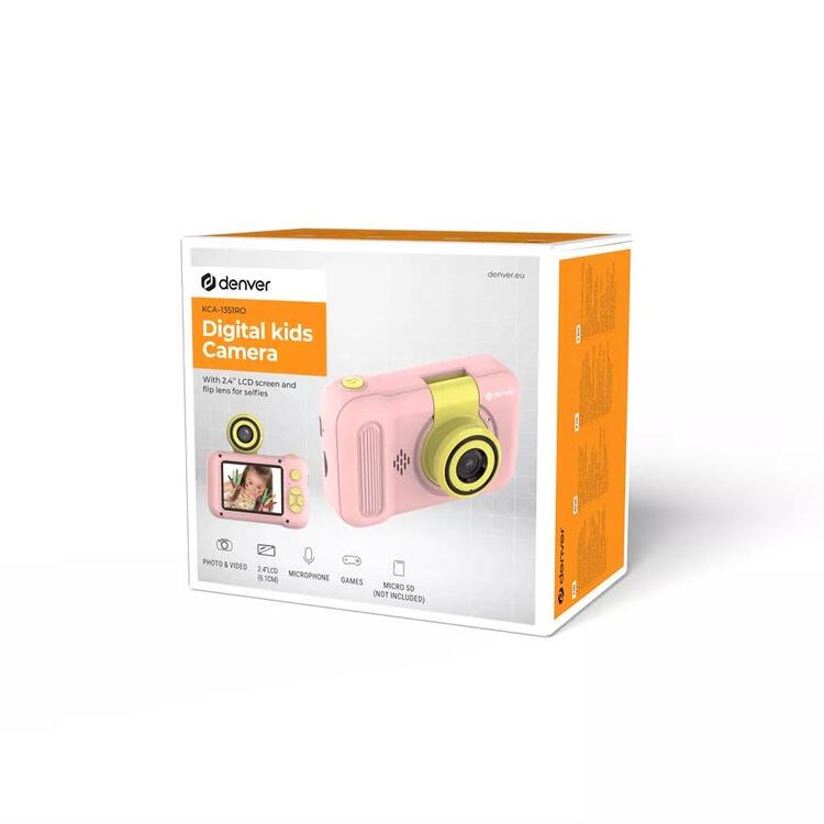 Aparat dla dziecka DENVER KCA-1351 (różowy)