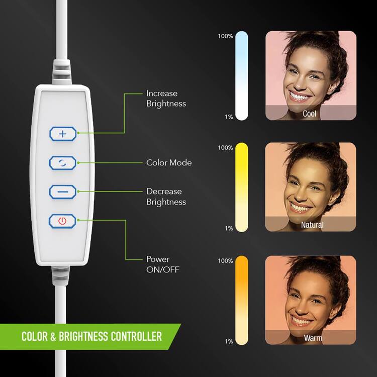 Uchwyt z Lampą Digipower My Story 10