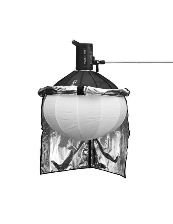 Softbox sferyczny GlareOne Lantern 65 PRO - zestaw z fartuchem