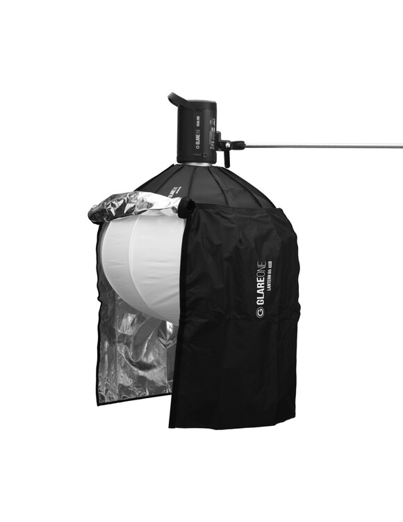 Softbox sferyczny GlareOne Lantern 65 PRO - zestaw z fartuchem
