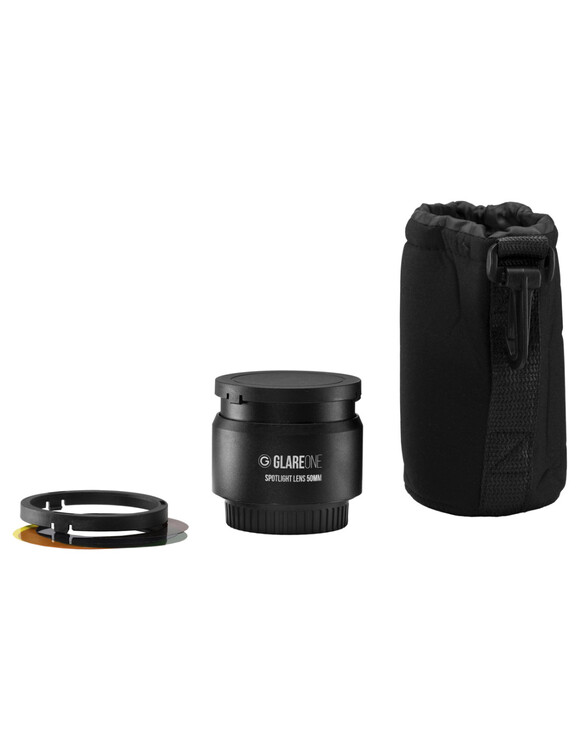 Obiektyw projekcyjny GlareOne Spotlight 50 mm