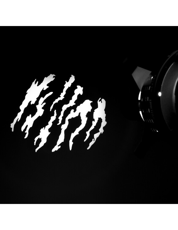 Maski GOBO GlareOne Spotlight Gobo Set 2