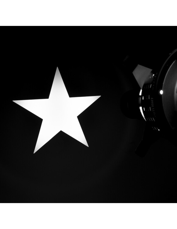 Maski GOBO GlareOne Spotlight Gobo Set 3