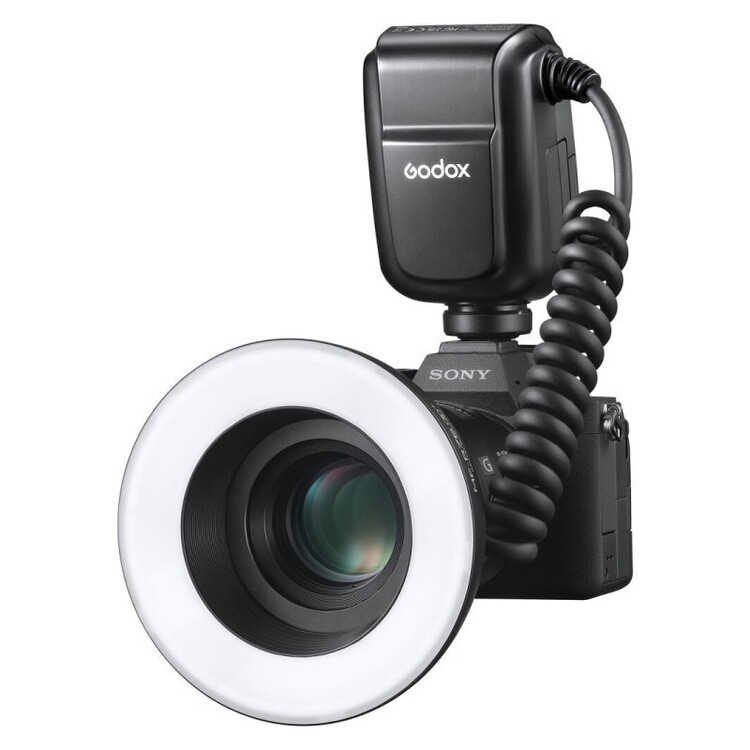Lampa pierścieniowa Godox MF-R76S do fotografii dentystycznej do Sony
