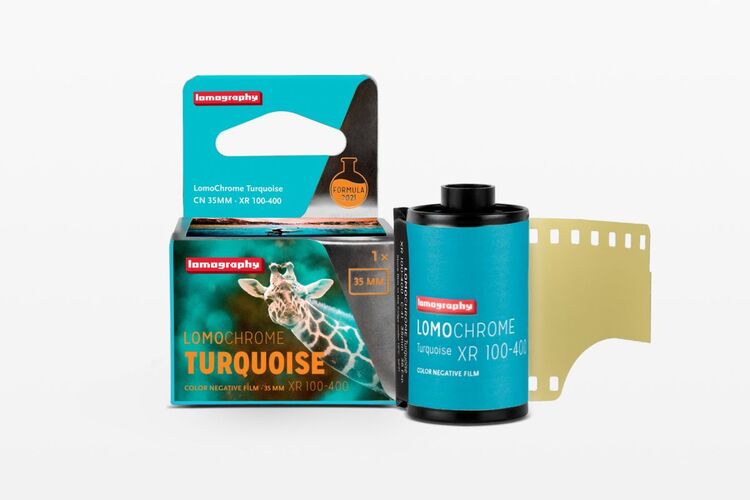 Film Lomography TurquoisISO 100-400/36 /135