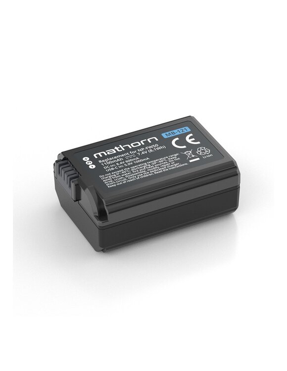Akumulator Mathorn MB-121 1100mAh USB-C zamiennik NP-FW50
