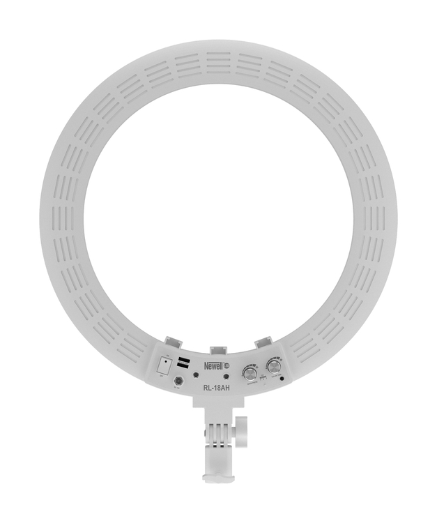 Lampa pierścieniowa LED Newell RL-18A - WB (3200 - 5500 K) - Arctic White