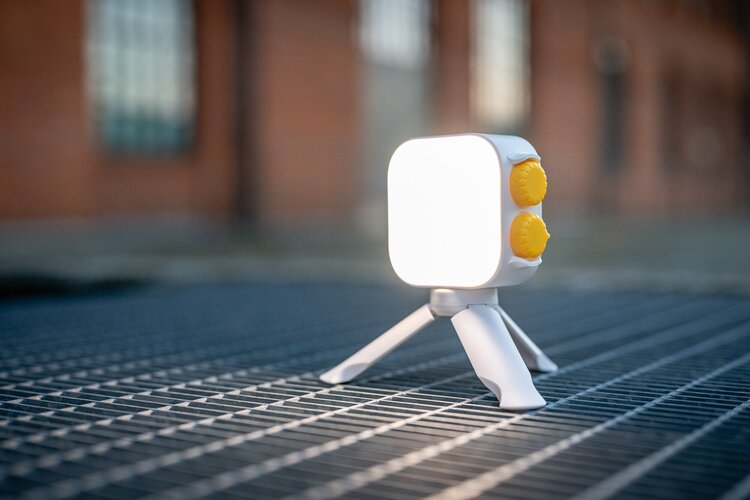 Lampa LED Newell RGB Cutie Pie - biała