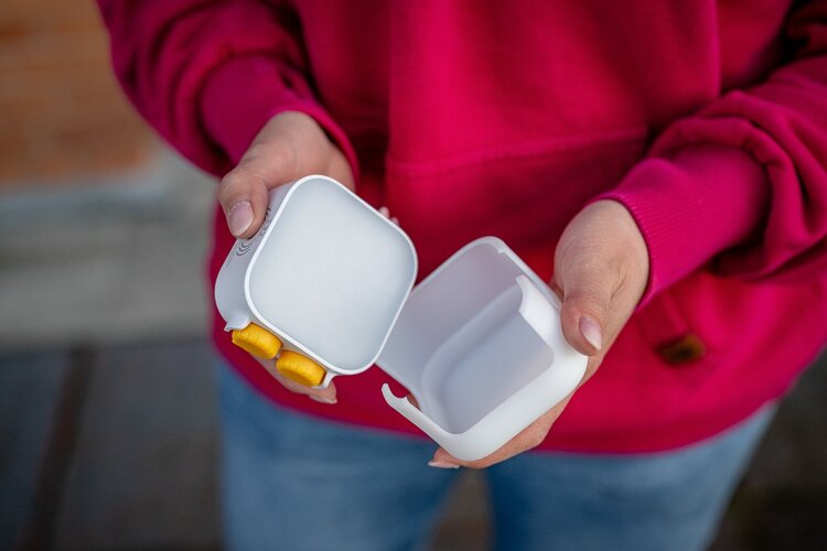 Lampa LED Newell RGB Cutie Pie - biała