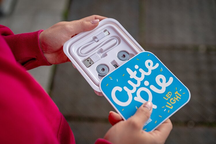 Lampa LED Newell RGB Cutie Pie - biała