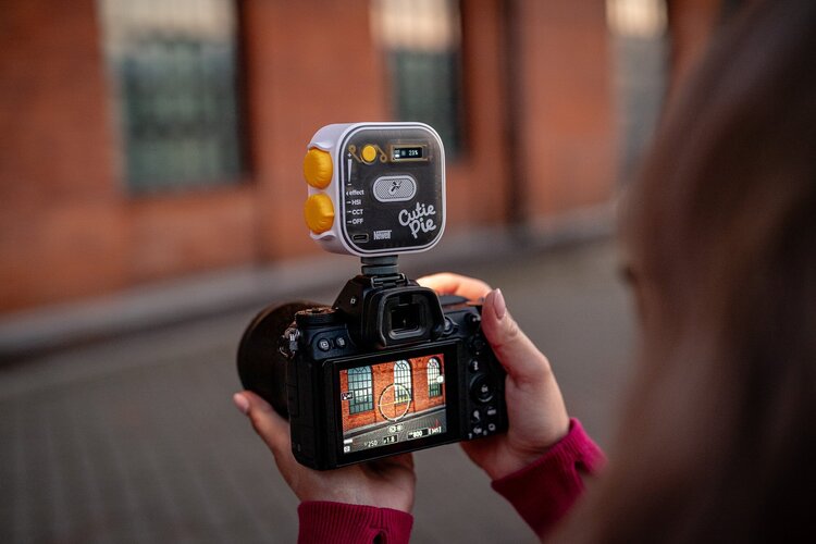 Lampa LED Newell RGB Cutie Pie - biała