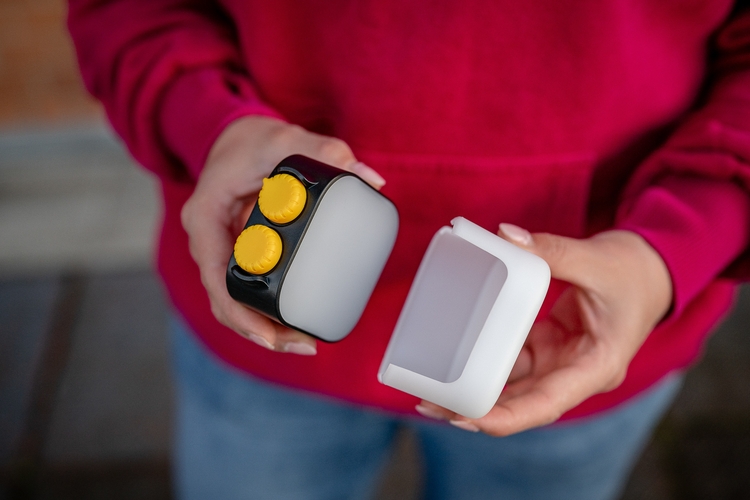 Lampa LED Newell RGB Cutie Pie - czarna