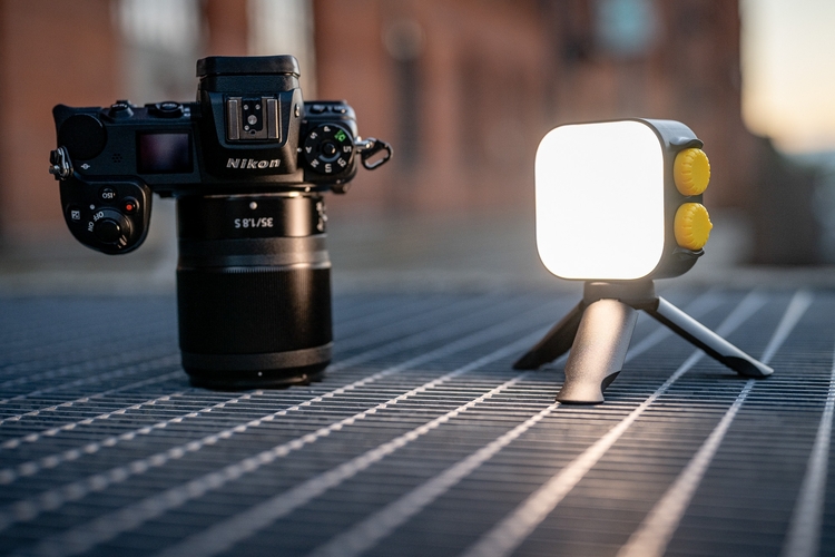 Lampa LED Newell RGB Cutie Pie - czarna