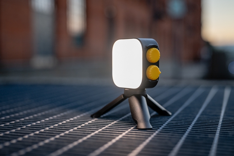 Lampa LED Newell RGB Cutie Pie - czarna