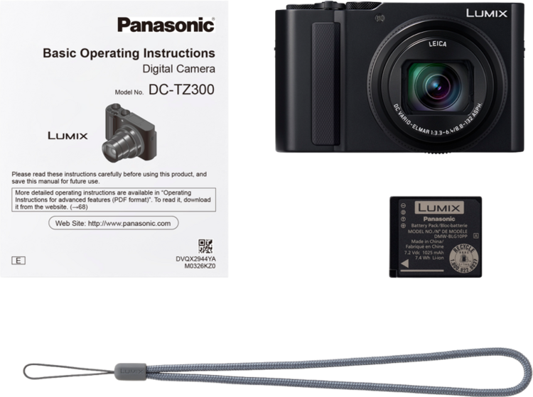 Panasonic Lumix TZ300 Srebrny-Grafitowy