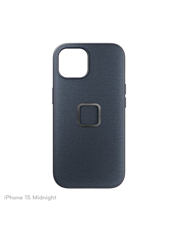 Peak Design Mobile Etui Everyday Case Fabric iPhone 15 - Niebieskie