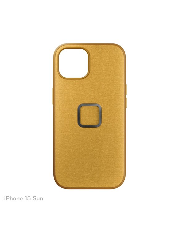 Etui Peak Design Mobile Everyday Case Fabric iPhone 15 - Sun