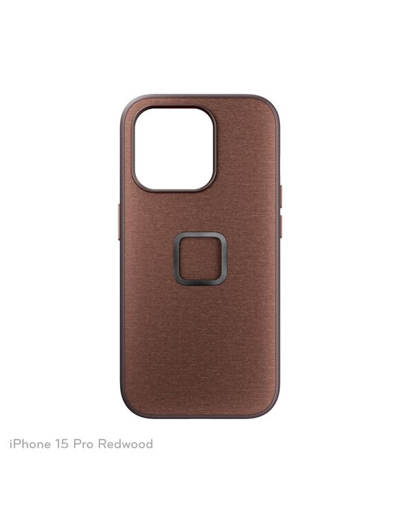 Etui Peak Design Mobile Everyday Case Fabric iPhone 15 Pro - Redwood