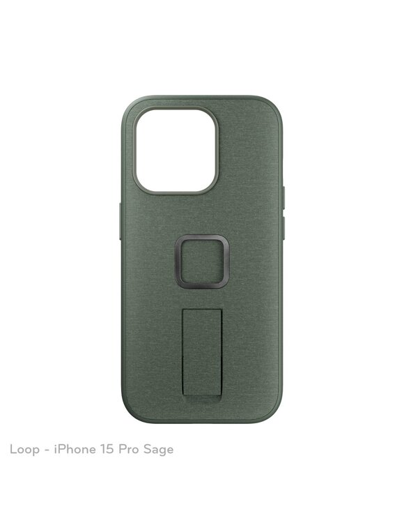 Etui Peak Design Mobile Everyday Case Loop  iPhone 15 Pro - Sage
