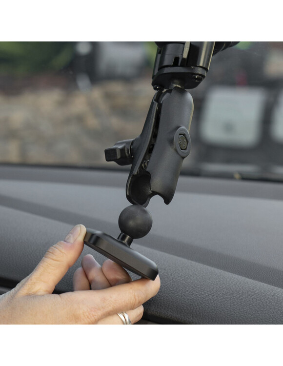 Peak Design Mobile - 1 Calowy Adapter Kulowy z ładowaniem- Czarny v2