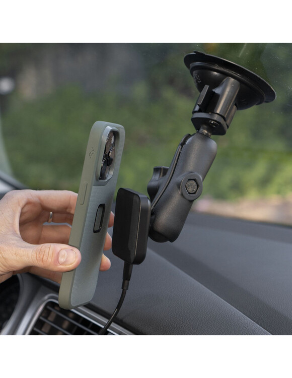 Peak Design Mobile - 1 Calowy Adapter Kulowy z ładowaniem- Czarny v2