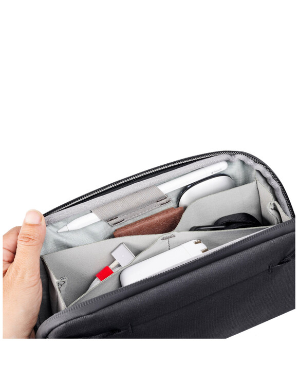 Wkład Travel Line Peak Design Tech Pouch Small Black - czarny