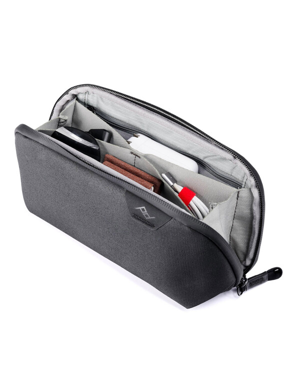 Wkład Travel Line Peak Design Tech Pouch Small Black - czarny