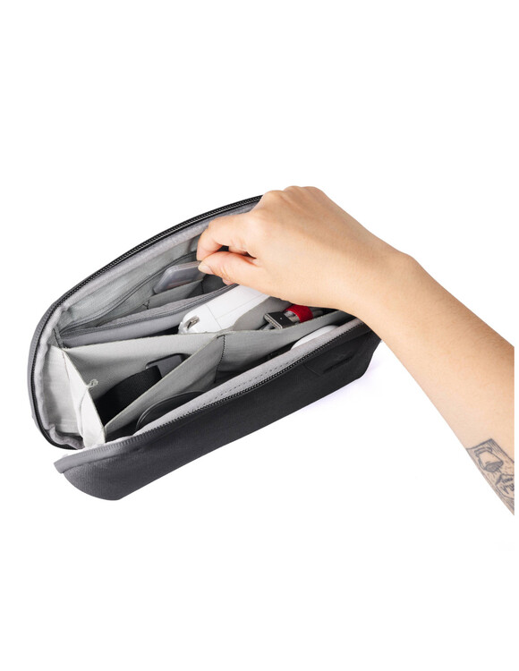 Wkład Travel Line Peak Design Tech Pouch Small Black - czarny