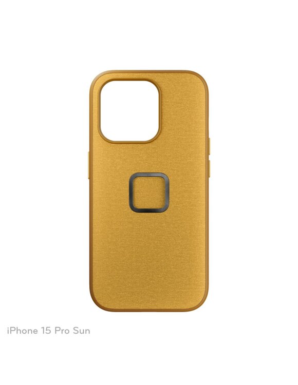 Etui Peak Design Mobile Everyday Case Fabric iPhone 15 Pro - Sun