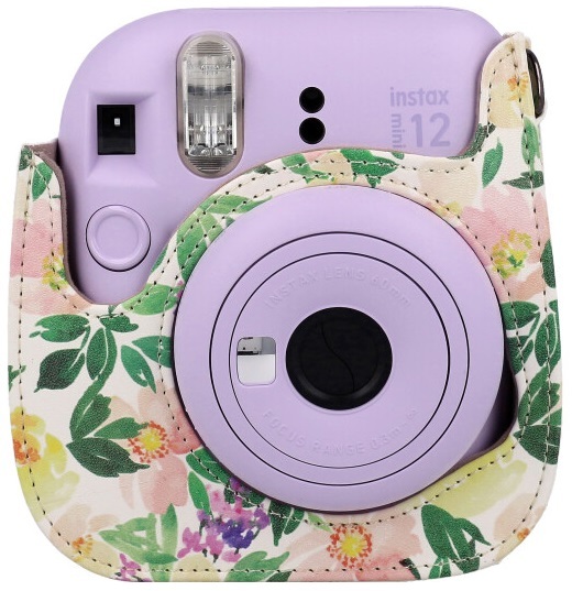Pokrowiec na aparat Instax Mini 12 (Flowers)