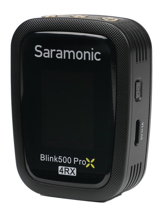 Zestaw bezprzewodowej transmisji dźwięku Saramonic Blink500 ProX B8 (RX + TX + TX + TX + TX)