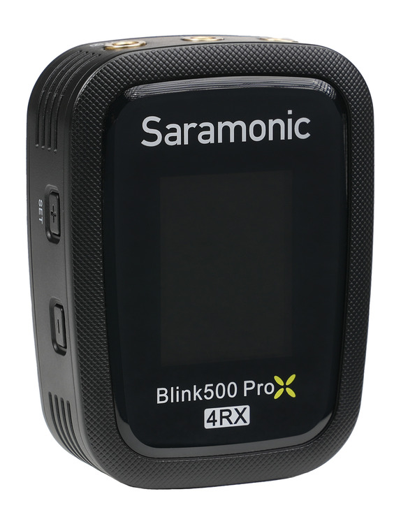 Zestaw bezprzewodowej transmisji dźwięku Saramonic Blink500 ProX B8 (RX + TX + TX + TX + TX)