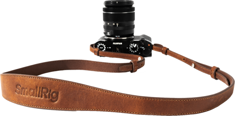 SmallRig  5209 Universal Leather Camera Shoulder Strap Brown