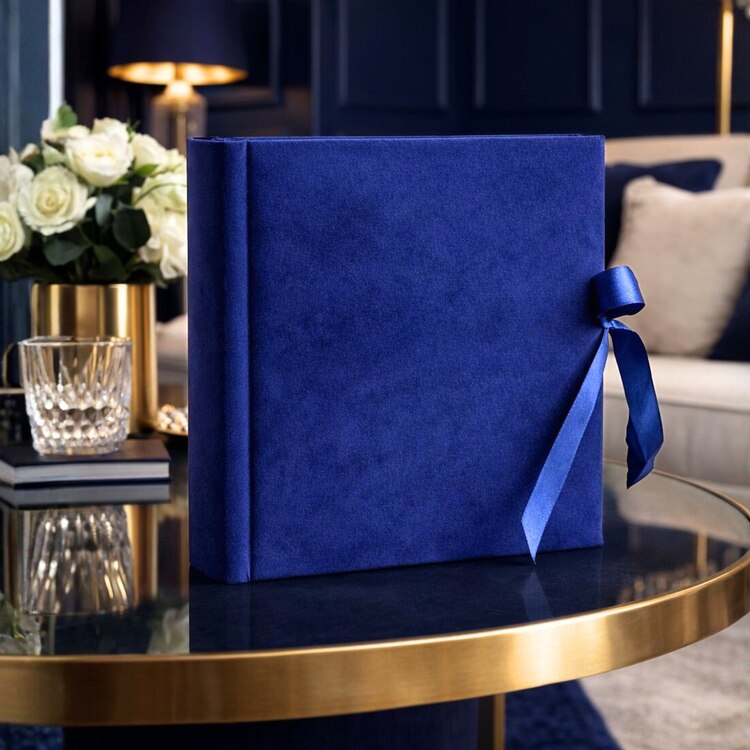 ‎Album tradycyjny szyty 29x32/100 Gedeon Velvet Indigo