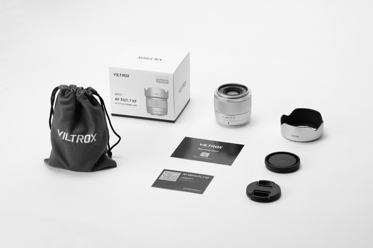 VILTROX AF 35mm/1.7 Fuji X Silver