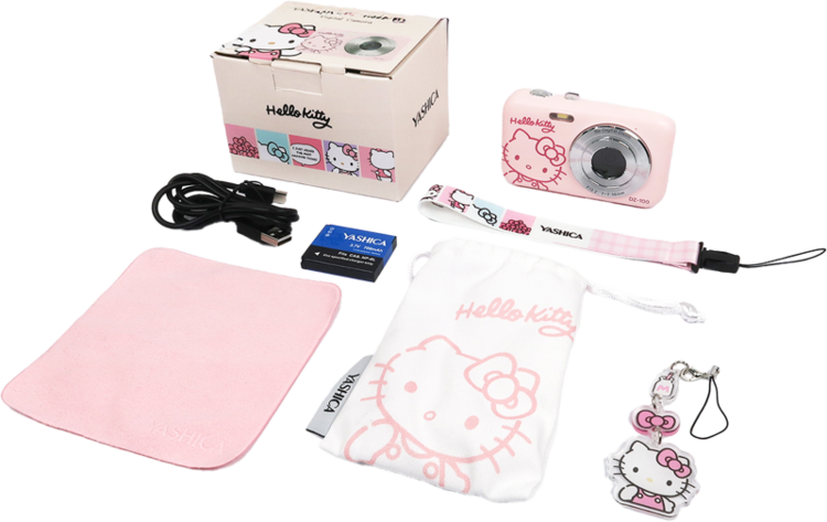 Yashica Hello Kitty DZ-100 Pink