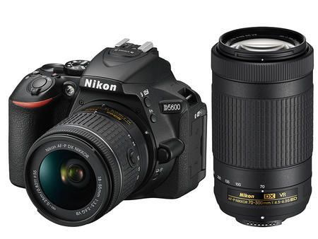 Nikon D5600 AF-P 18-55mm VR + AF-P 70-300mm VR