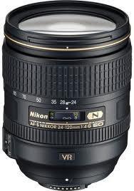 Nikkor 24-120mm f/4.0G ED VR AF-S  
