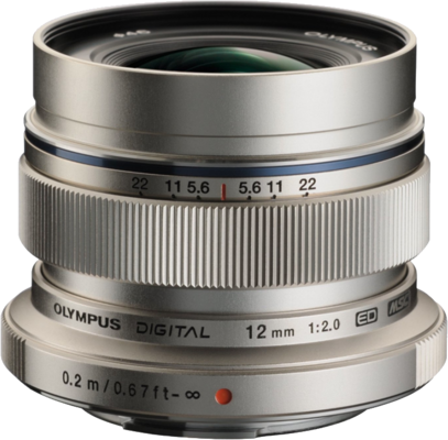 Olympus M.Zuiko Digital ED 12mm f/2.0 (srebrny)  