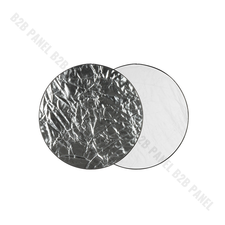 GlareOne Blenda 2w1 srebrno biała, 60cm