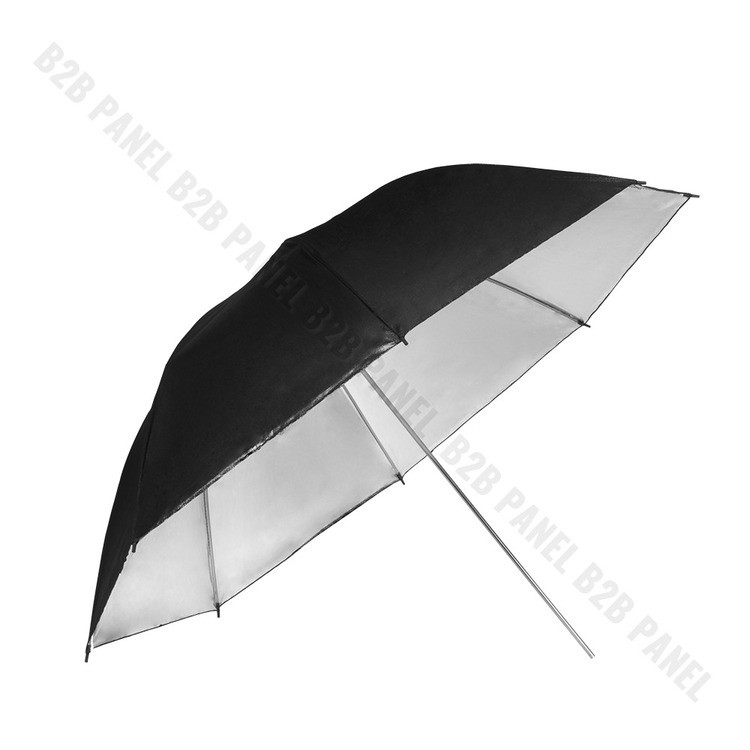 GlareOne Parasolka srebrna 90 cm