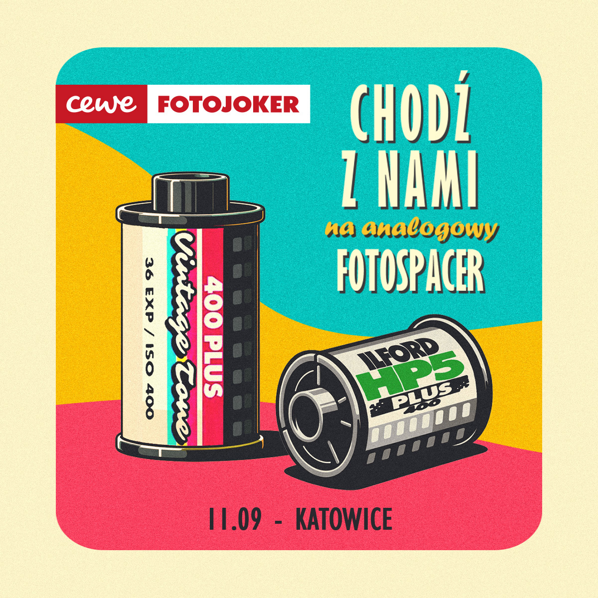 Warsztaty fotograficzne - analogowy fotospacer - Katowice - 11.09.2025