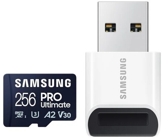 KARTA SAMSUNG microSD z czytnikiem SDXC PRO Ultimate 256GB