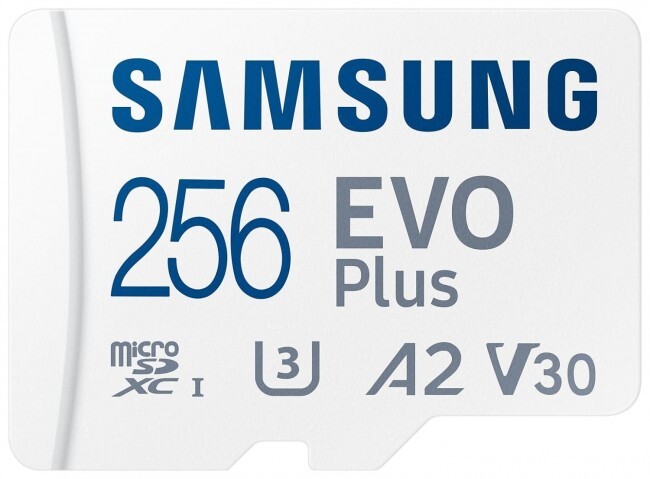 KARTA SAMSUNG microSD z adapterem SDXC EVO Plus 256GB