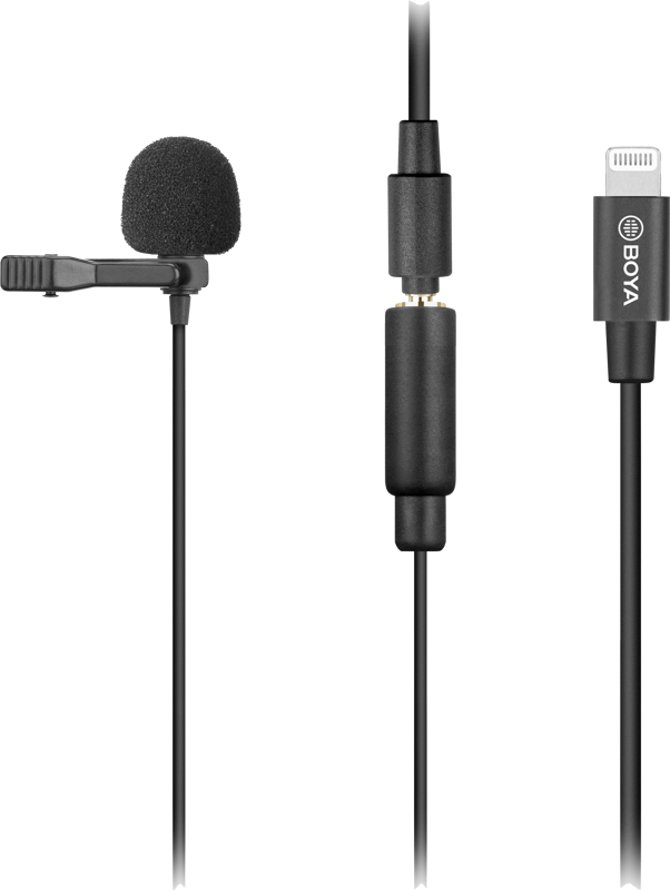 Mikrofon krawatowy Boya BY-M2 (iOS)